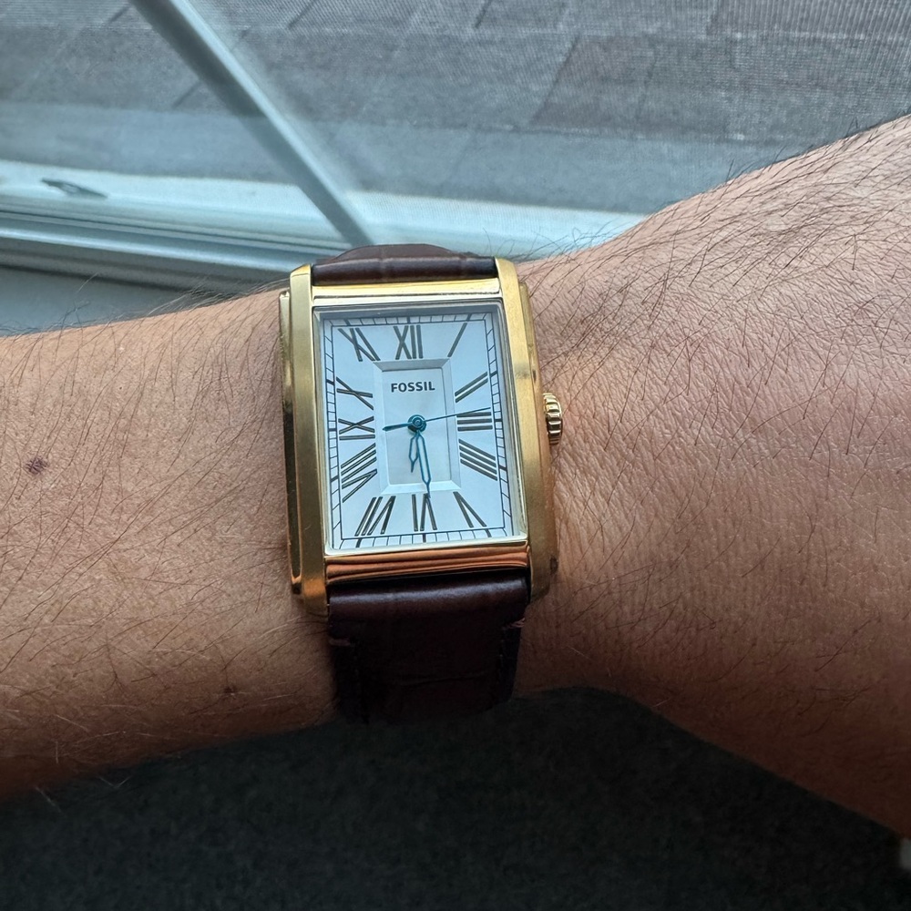 Fossil Gold and Brown Men's Watch